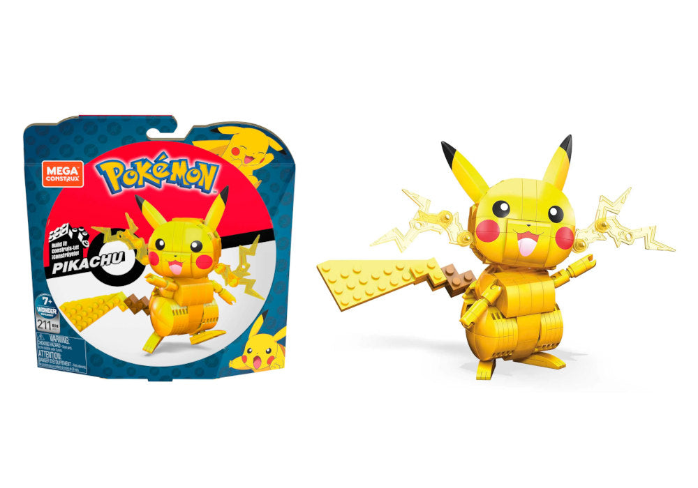 MATTEL Pokémon Mega Construx Medium Pikachu