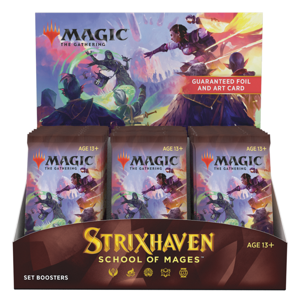 Strixhaven: School of Mages Set Booster Display (30 Booster) - englisch