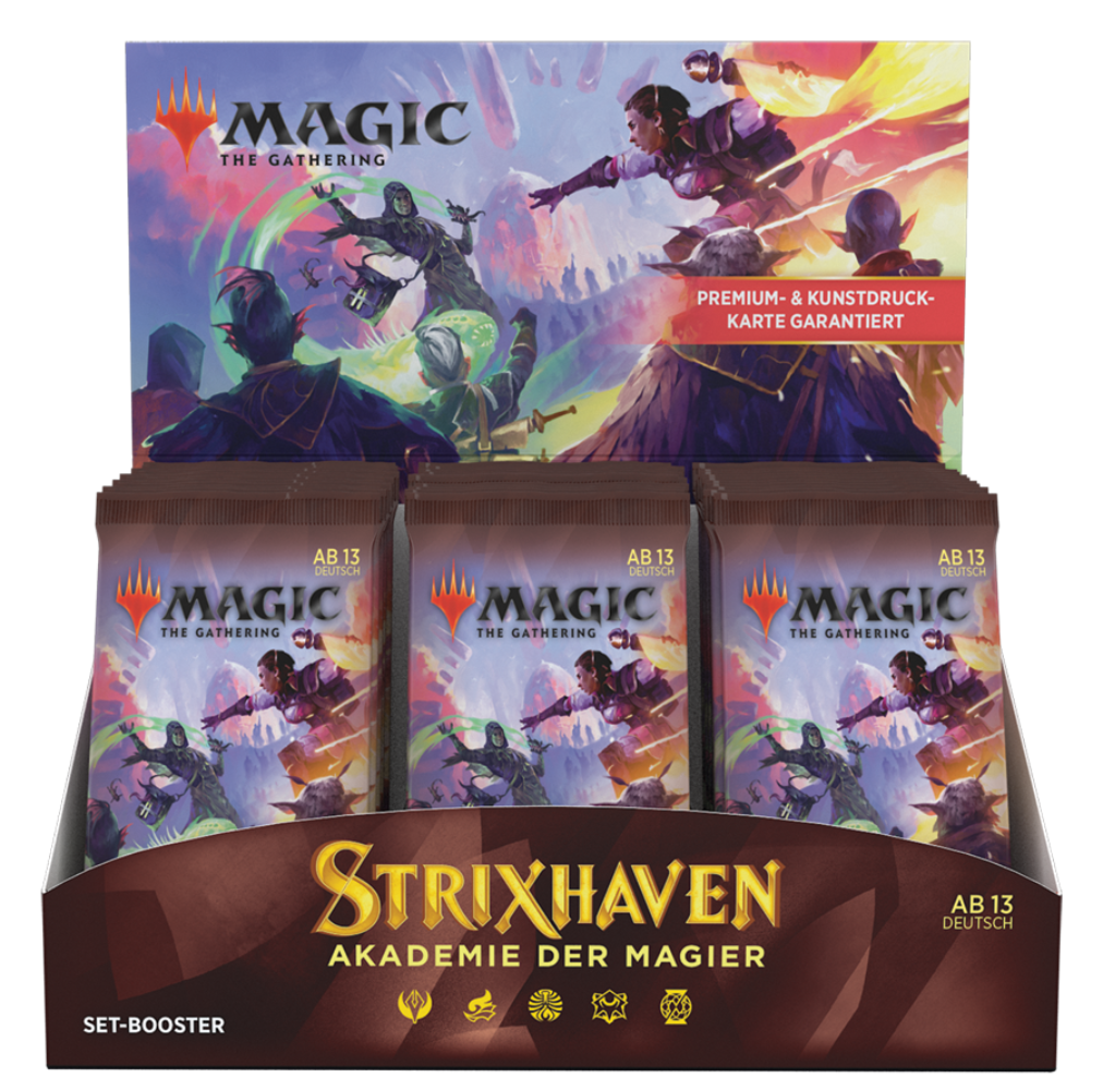 Strixhaven: Akademie der Magier Set Booster Display (30 Booster) - deutsch