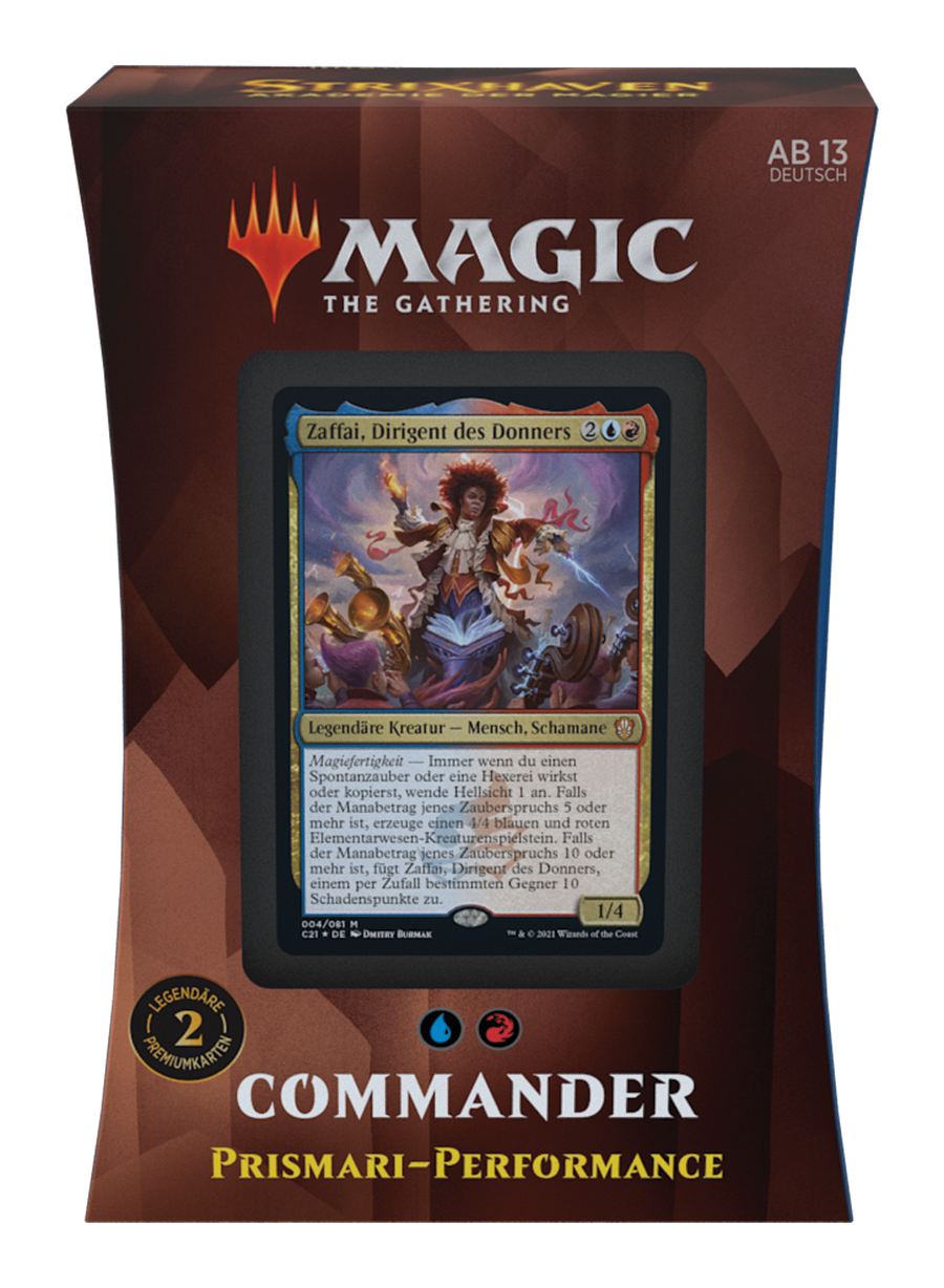 Strixhaven: Akademie der Magier - Commander-Deck - Prismari-Performance - deutsch