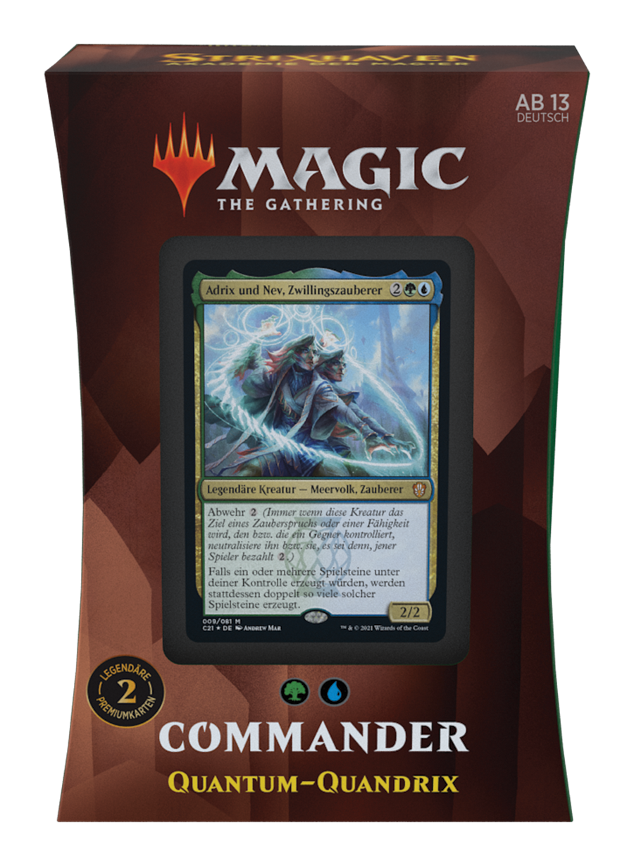 Strixhaven: Akademie der Magier - Commander-Deck - Quantum-Quandrix - deutsch