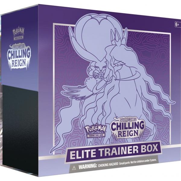 Pokémon SWSH06 - Chilling Reign - Elite-Trainer Box - Shadow Rider Calyrex - englisch