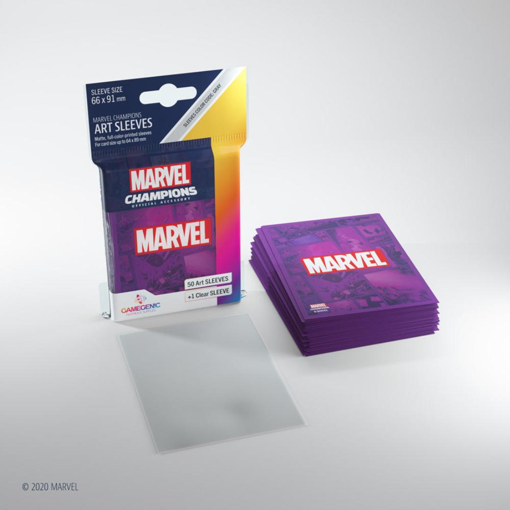 Marvel Champions Art Sleeves - Marvel Purple