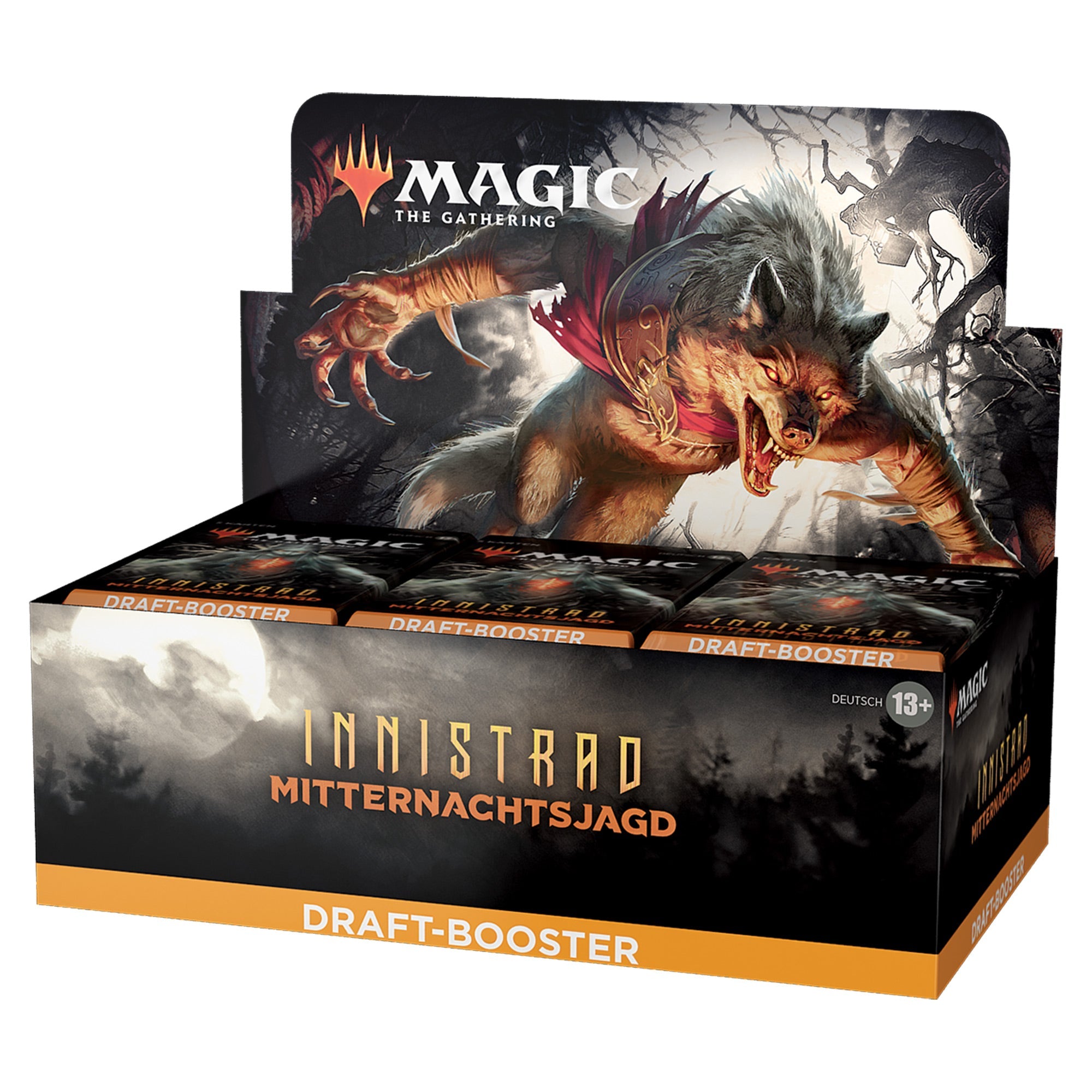 Innistrad: Mitternachtsjagd - Draft-Booster Display (36 Booster) - deutsch