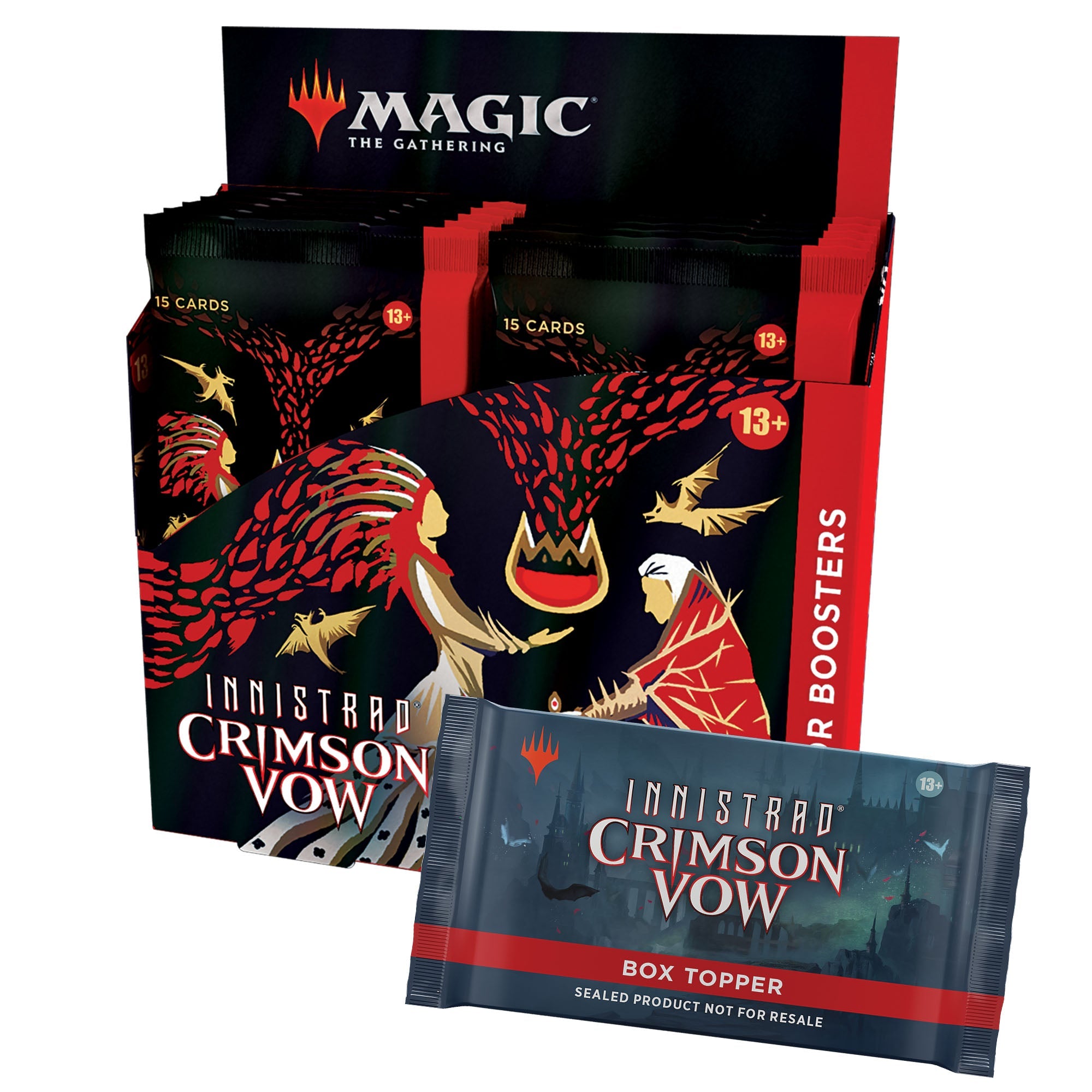 Innistrad: Crimson Vow - Collector Booster Display (12 Booster) - englisch