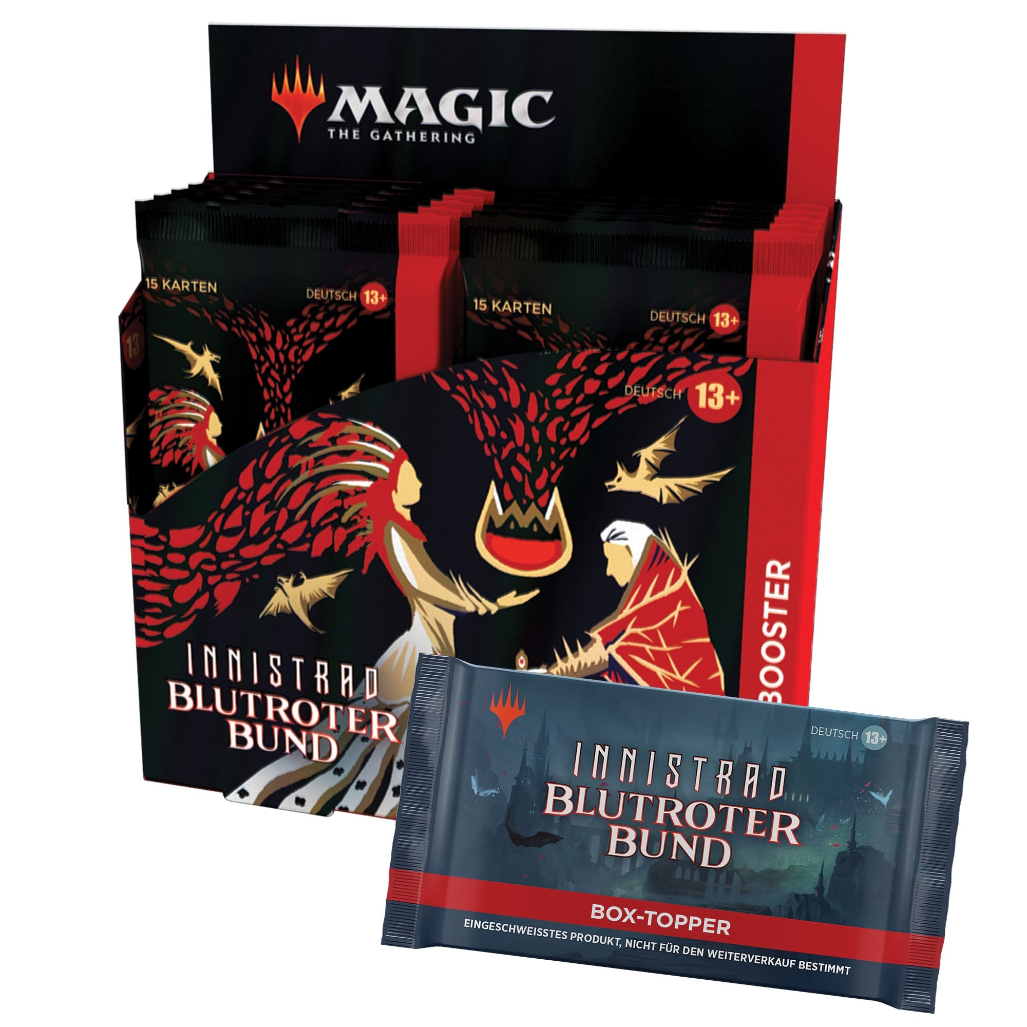 Innistrad: Blutroter Bund - Sammler Booster Display (12 Booster) - deutsch