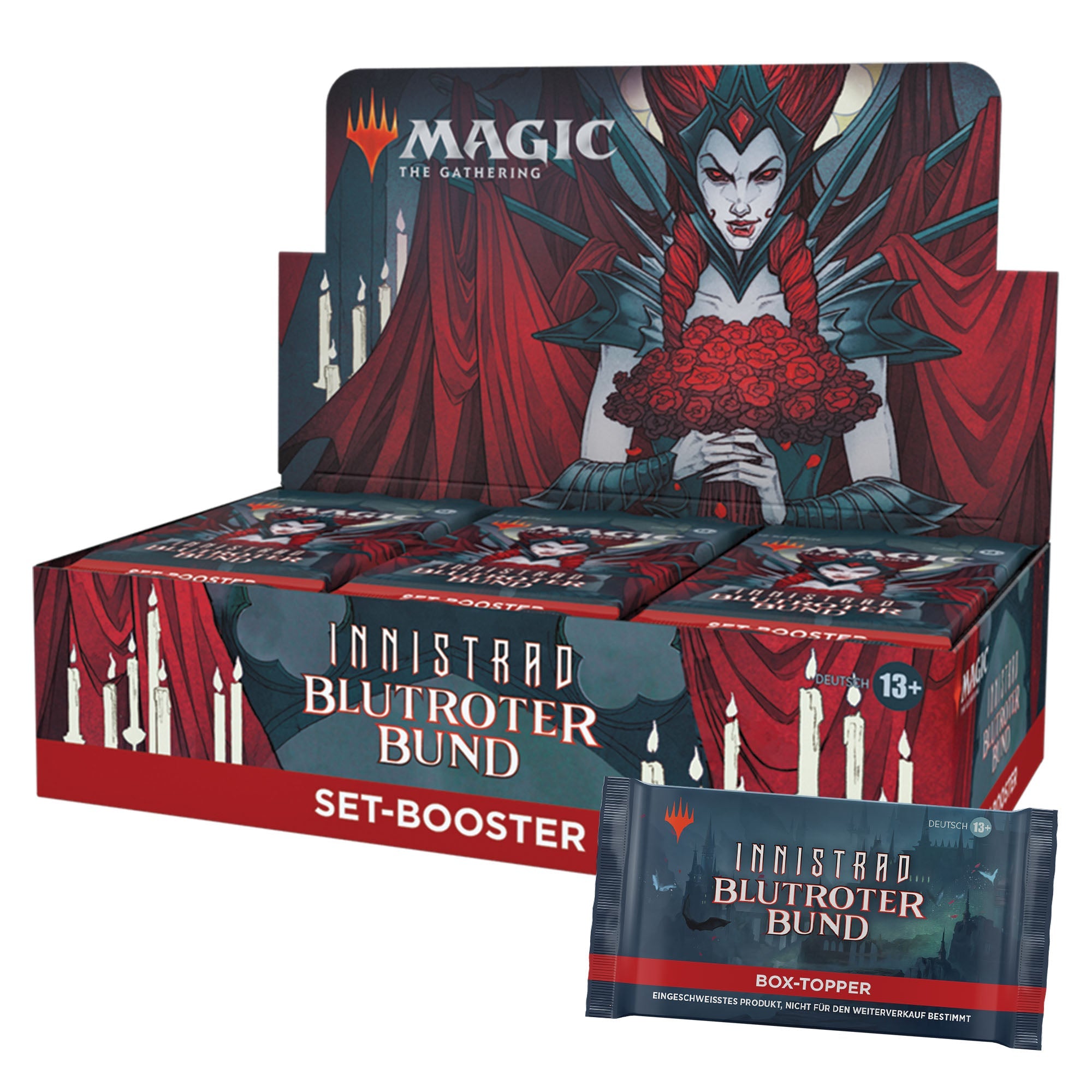 Innistrad: Blutroter Bund - Set-Booster Display (30 Booster) - deutsch