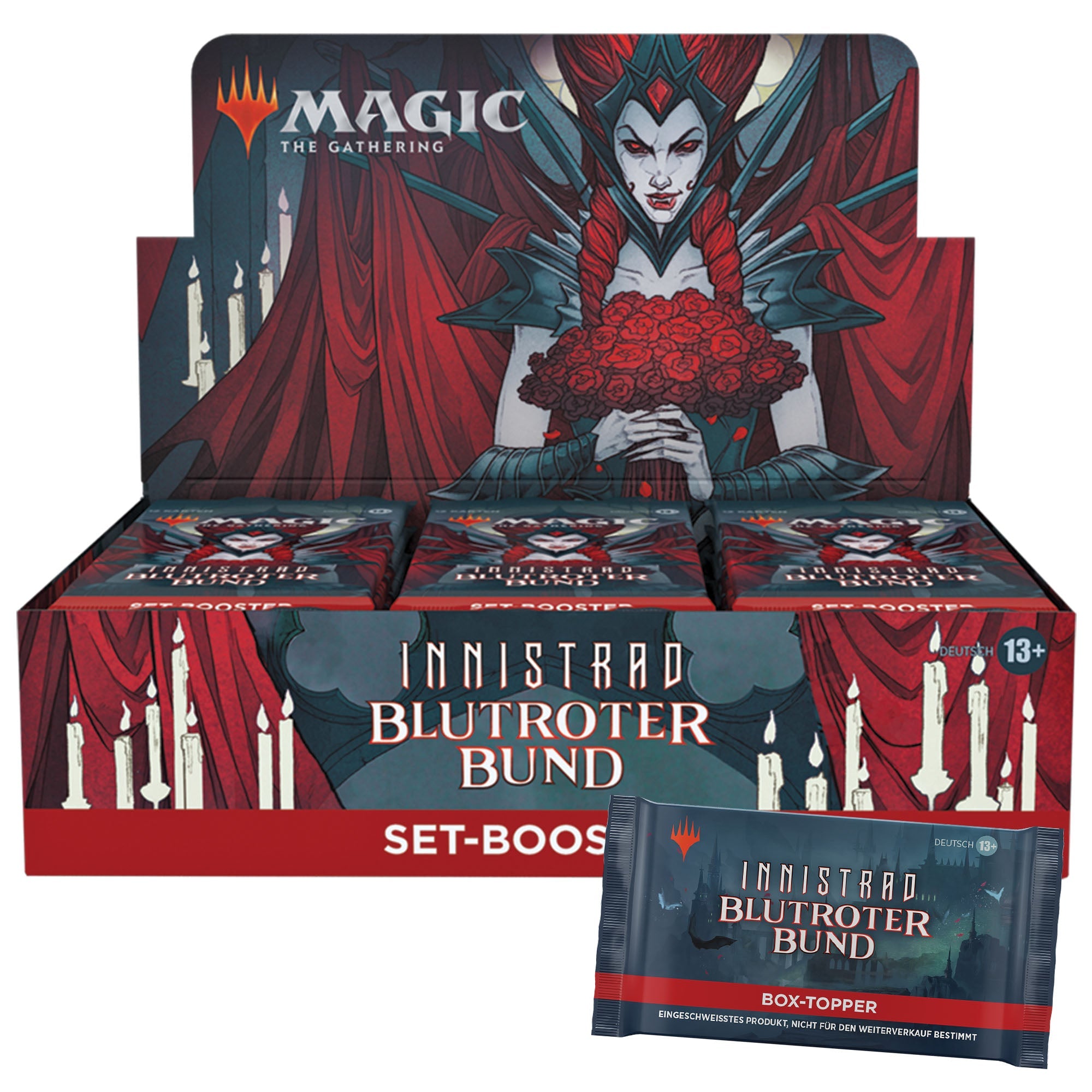 Innistrad: Blutroter Bund - Set-Booster Display (30 Booster) - deutsch