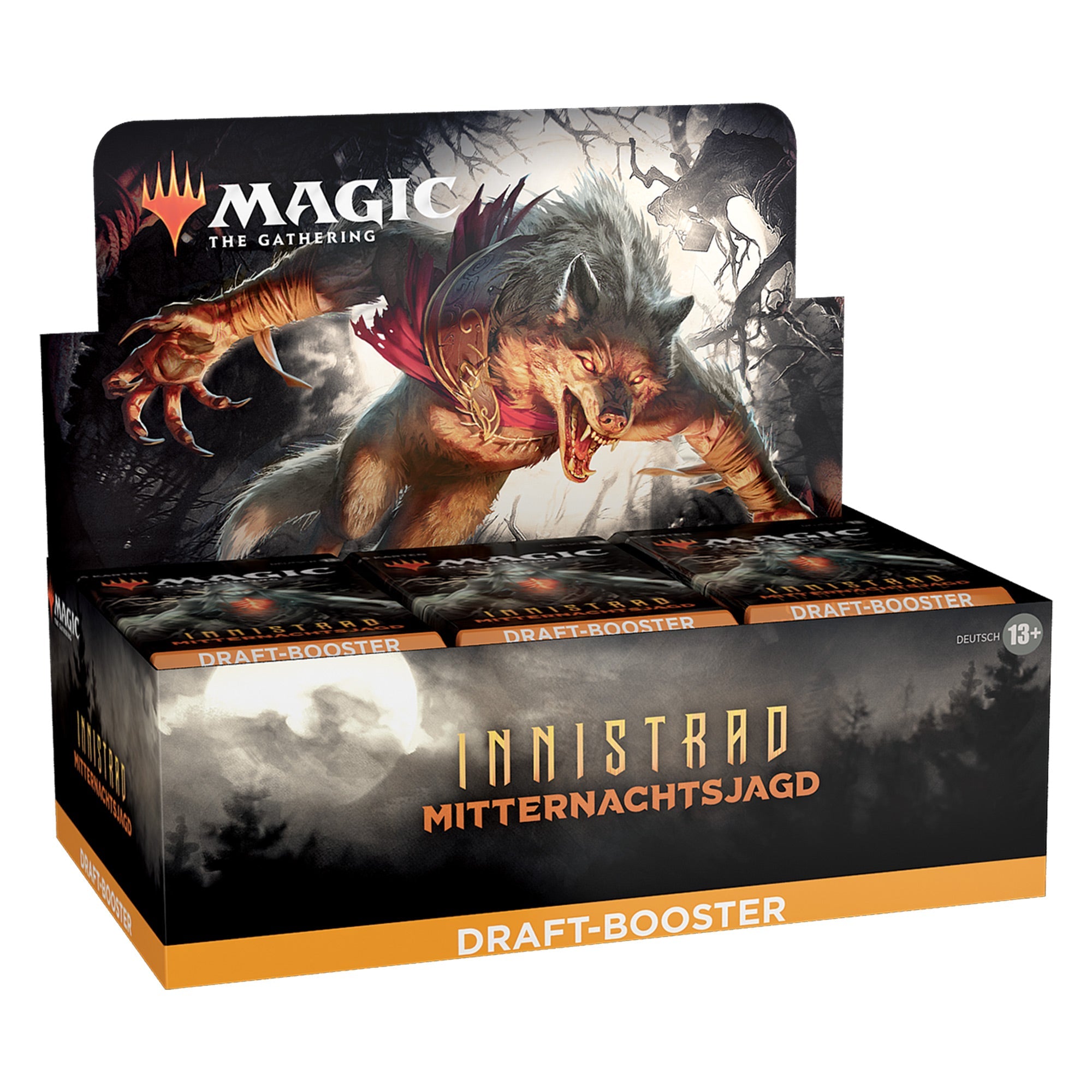 Innistrad: Mitternachtsjagd - Draft-Booster Display (36 Booster) - deutsch