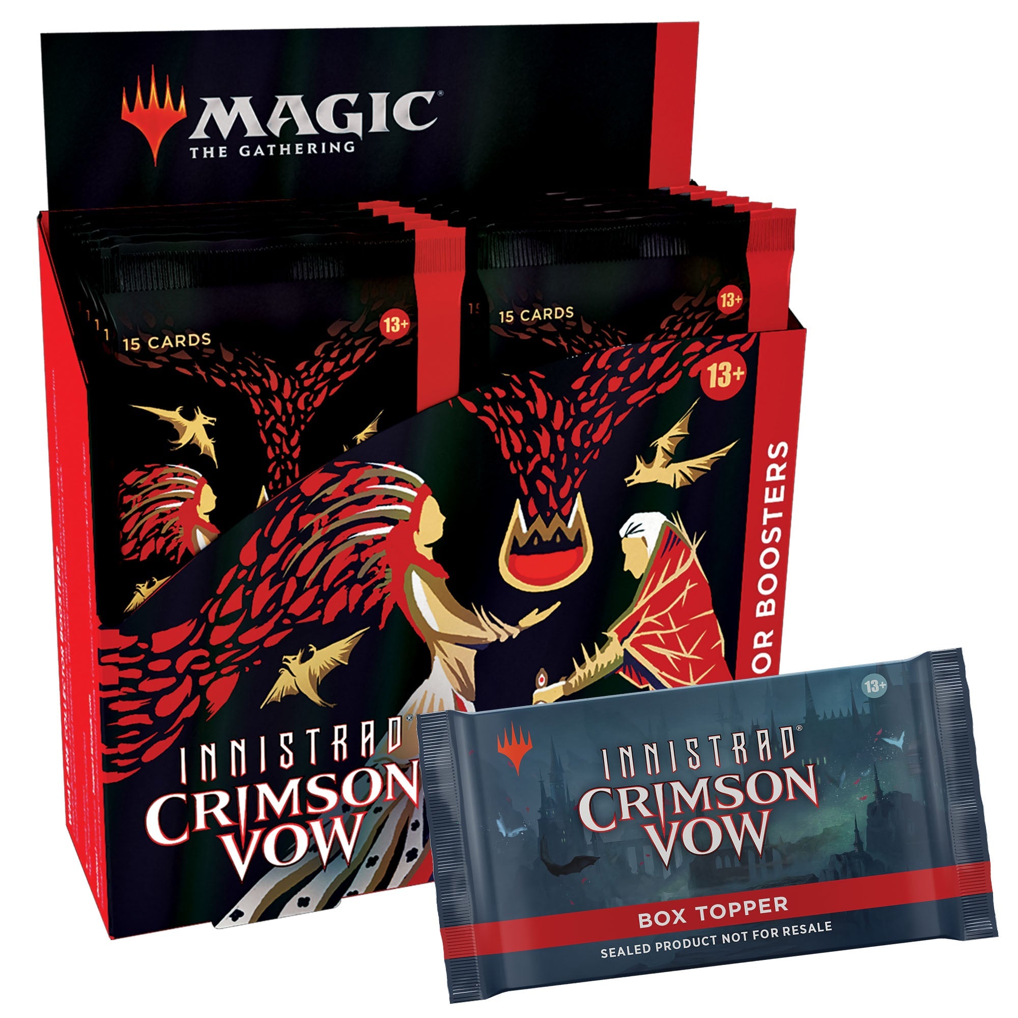 Innistrad: Crimson Vow - Collector Booster Display (12 Booster) - englisch