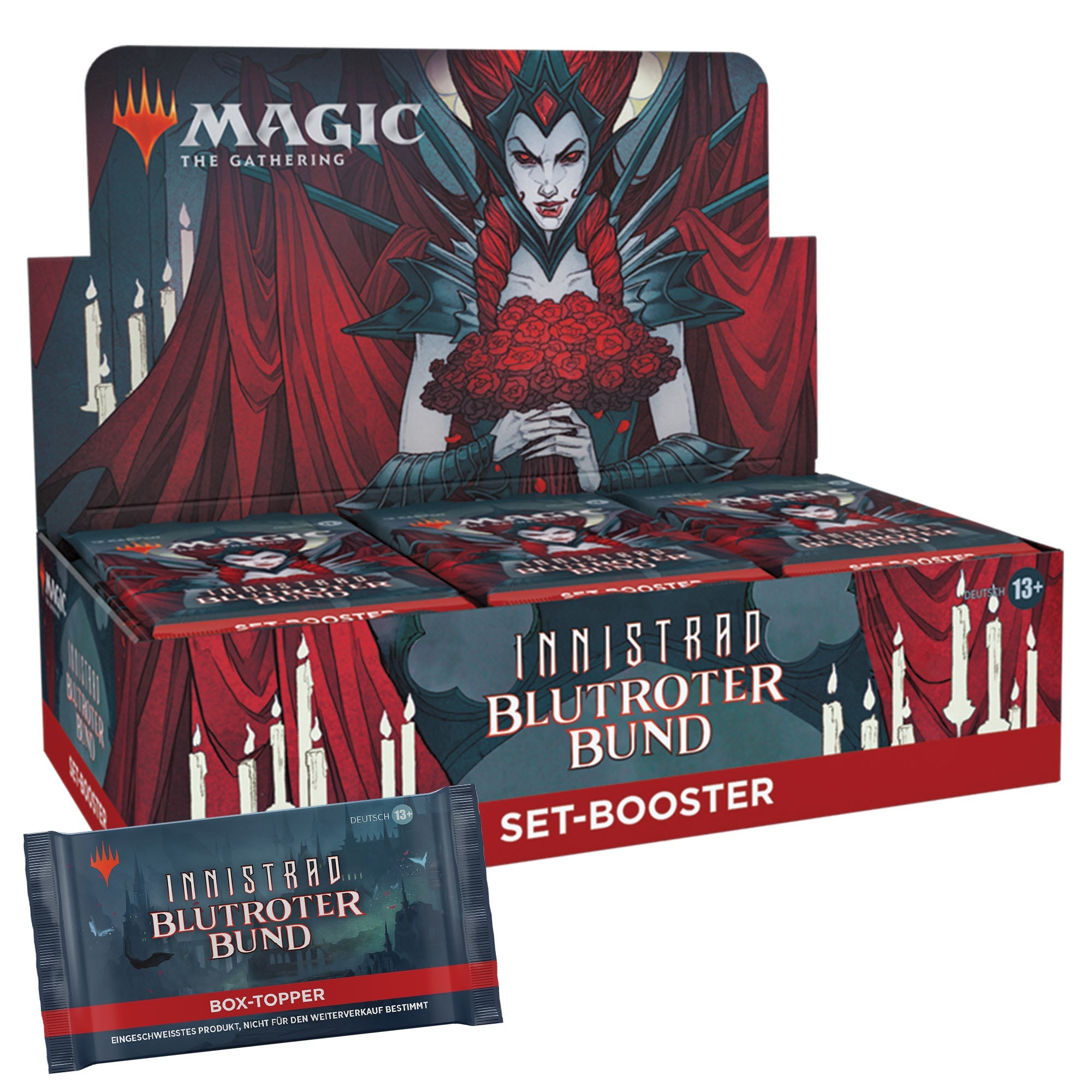 Innistrad: Blutroter Bund - Set-Booster Display (30 Booster) - deutsch