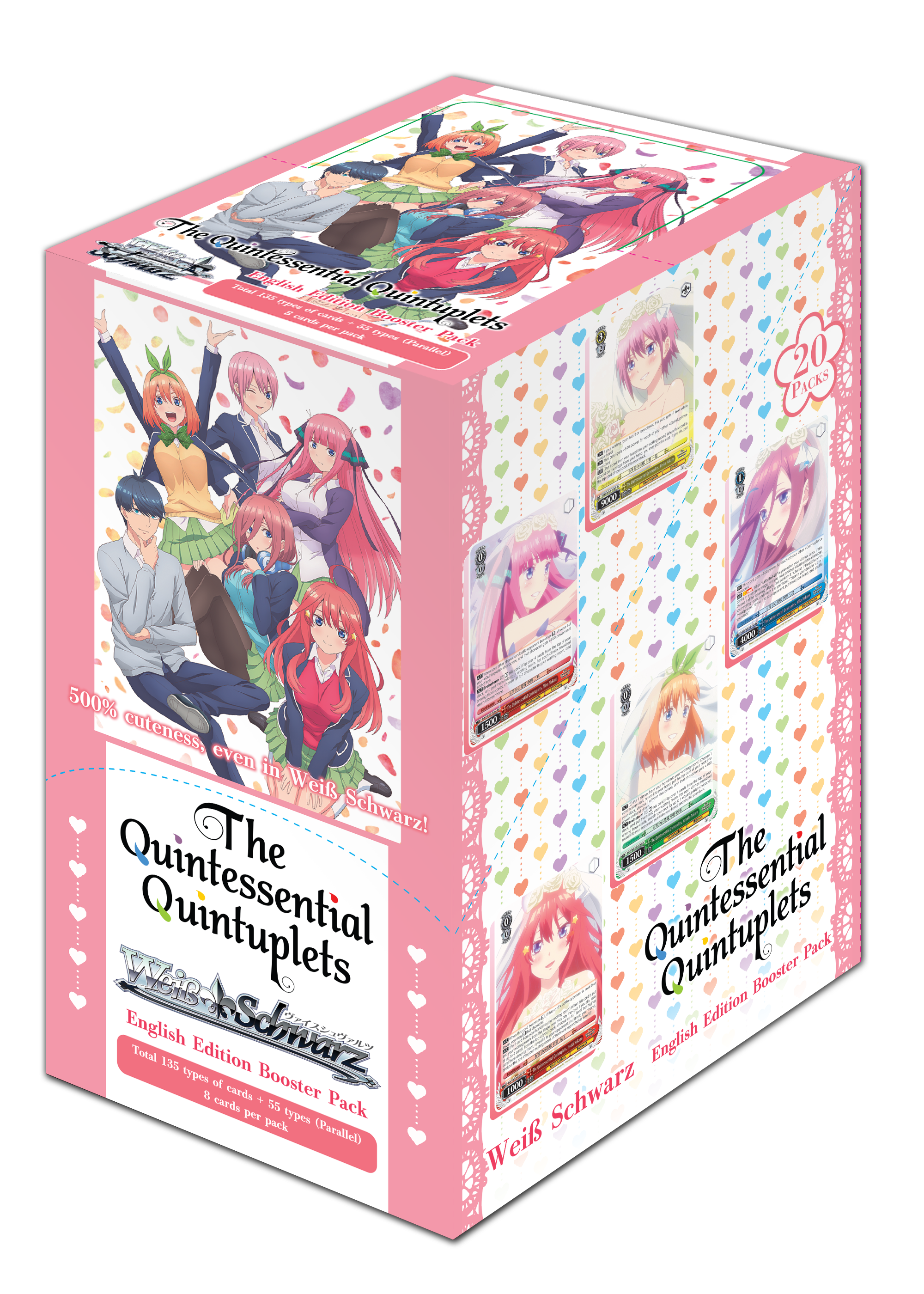 Weiß Schwarz - The Quintessential Quintuplets Booster Display (20 Packs) - EN