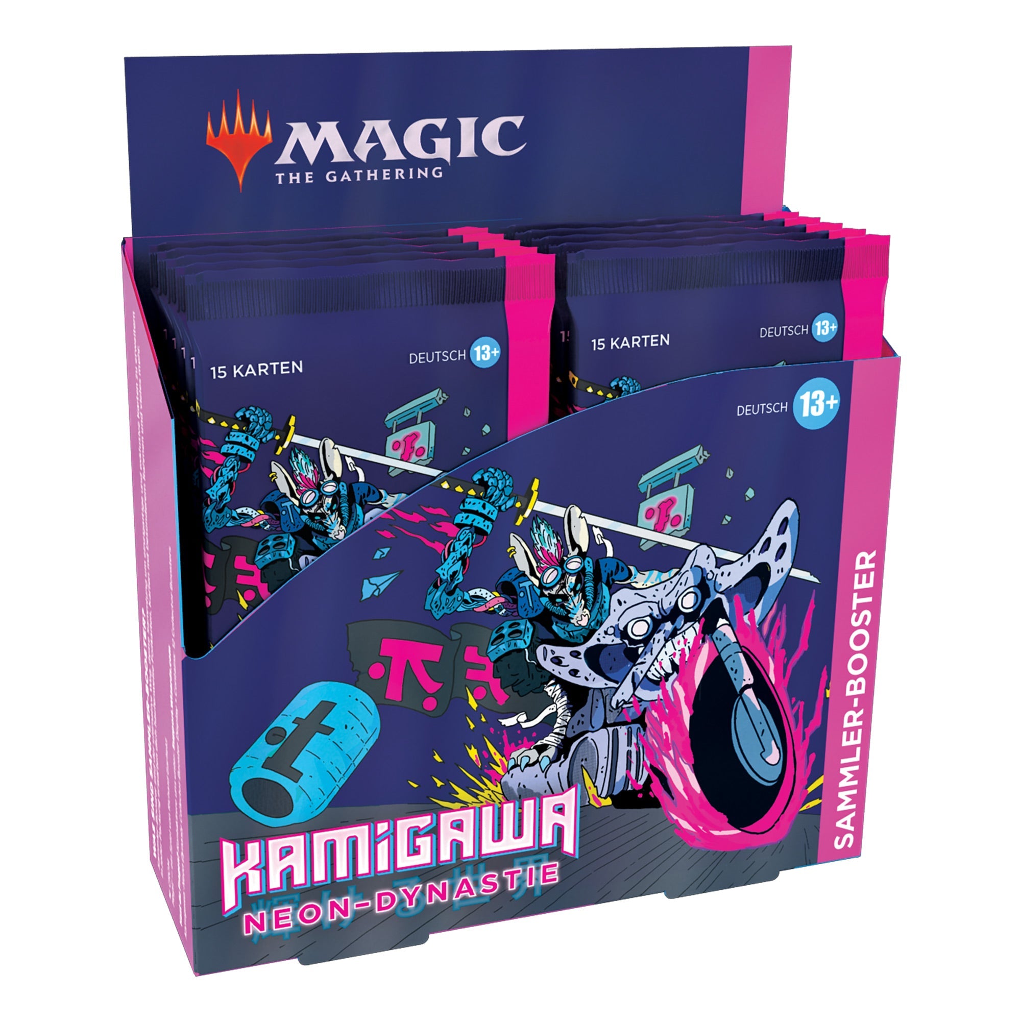 Kamigawa: Neon-Dynastie - Sammler Booster Display (12 Booster) - deutsch