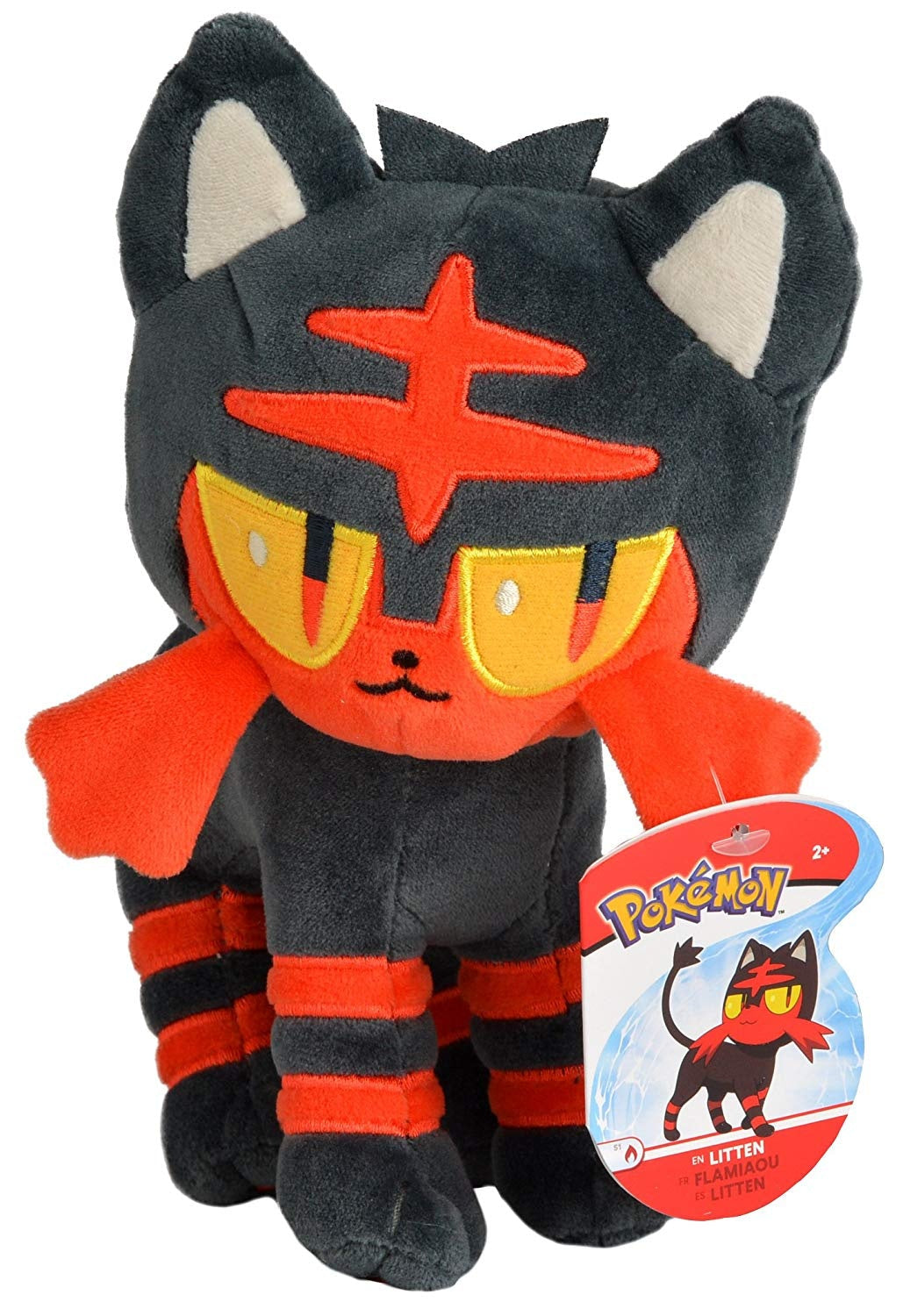 Pokémon Plüsch - Flamiau/Litten 20 cm