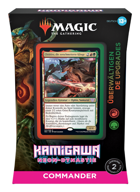 Kamigawa: Neon-Dynastie - Commander Deck - Überwältigende Upgrades - deutsch