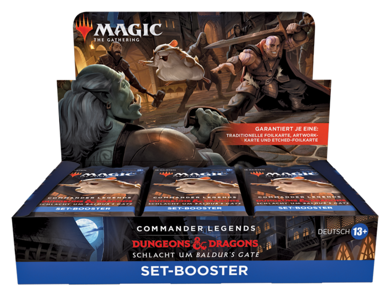 Commander Legends: Schlacht um Baldur’s Gate - Set-Booster Display (18 Booster) - deutsch