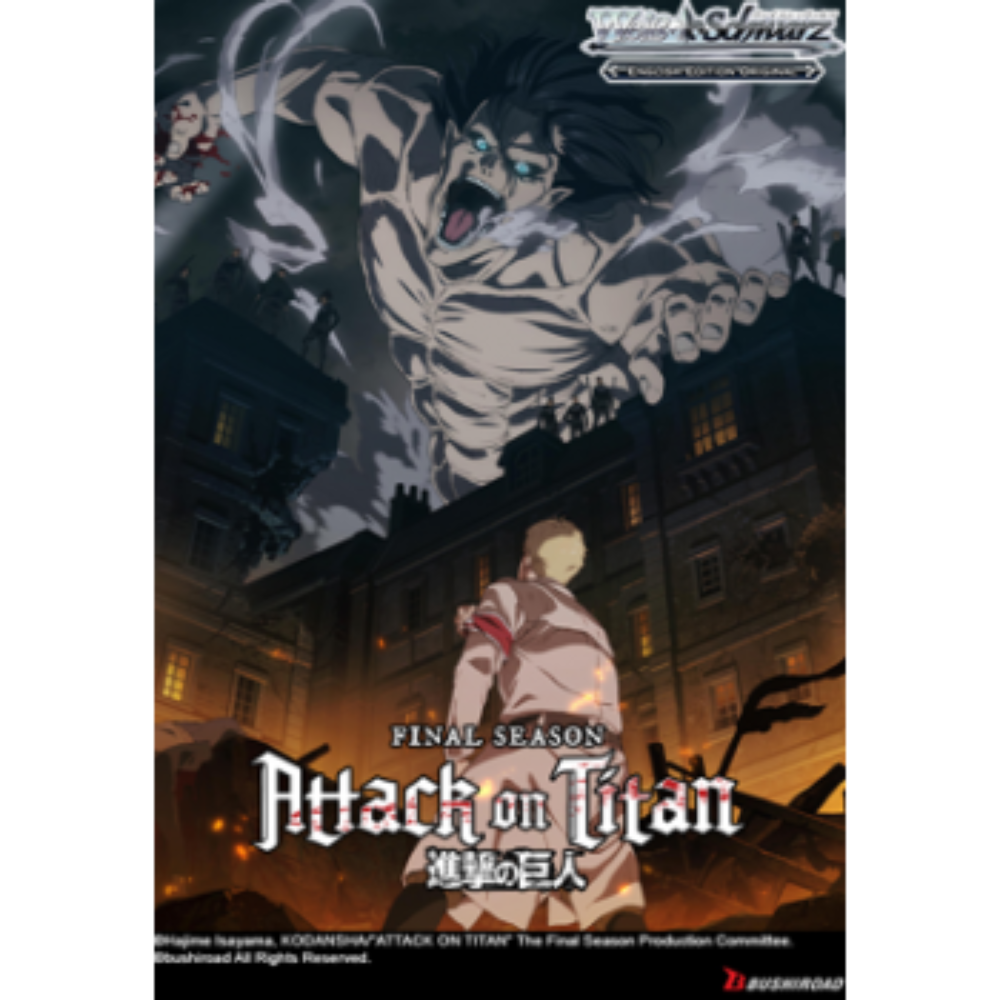 Weiß Schwarz - Attack On Titan: Final Season Booster Display (16 Packs) - EN