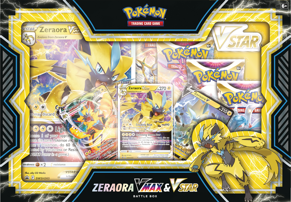 Pokémon - Zeraora-VMAX & -VSTAR Battle Box - englisch