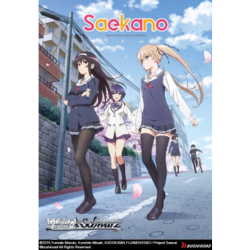 Weiß Schwarz - Saekano: How to Raise a Boring Girlfriend Booster Display (16 Packs) - englisch