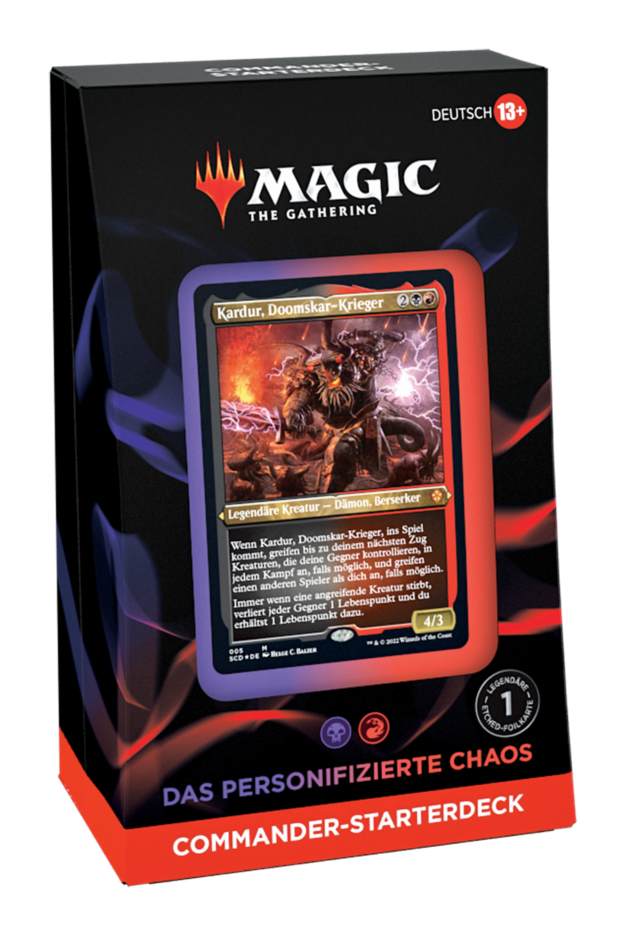 Commander Starter Deck - Das personifizierte Chaos - deutsch