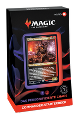 Commander Starter Deck - Das personifizierte Chaos - deutsch