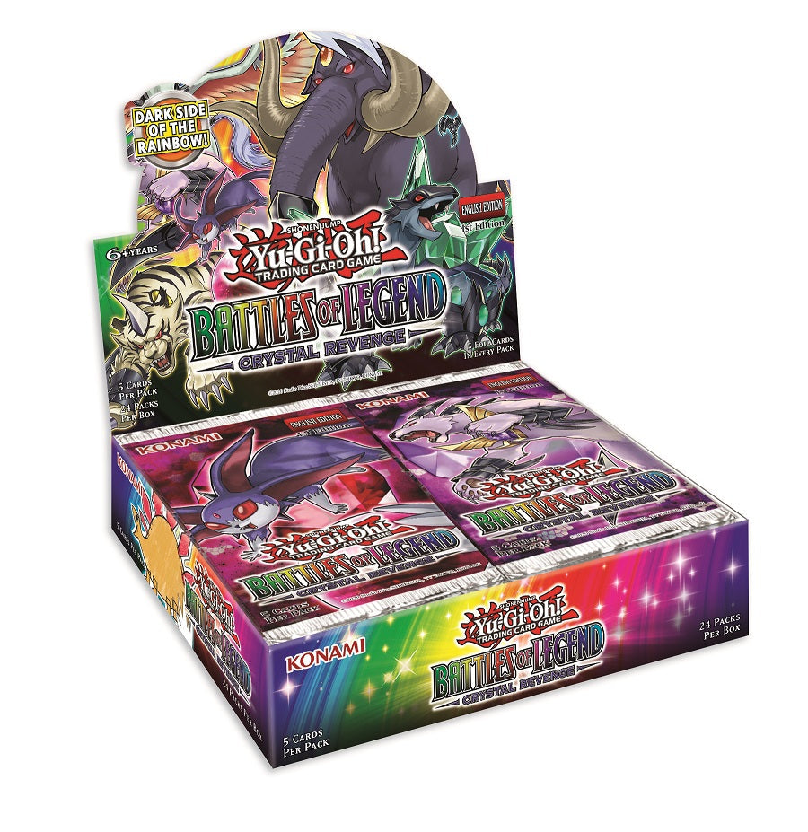 Yu-Gi-Oh! Battle of Legend Crystal Revenge Booster Display (24 Packs) - englisch