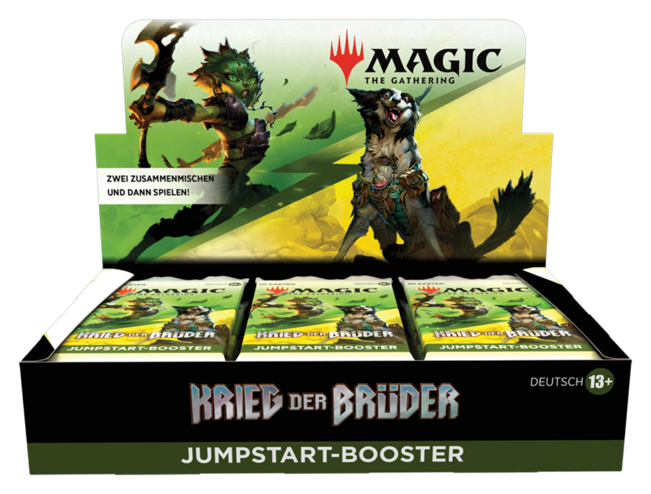 Krieg der Brüder - Jumpstart Booster Display (18 Booster) - deutsch