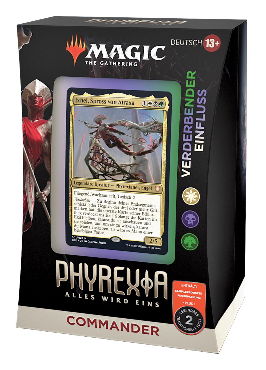 Phyrexia: Alles wird eins - Commander Deck - Verderbender Einfluss - deutsch