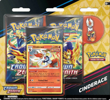 Pokémon Sword and Shield Crown Zenith - Cinderace Pin Collection - englisch