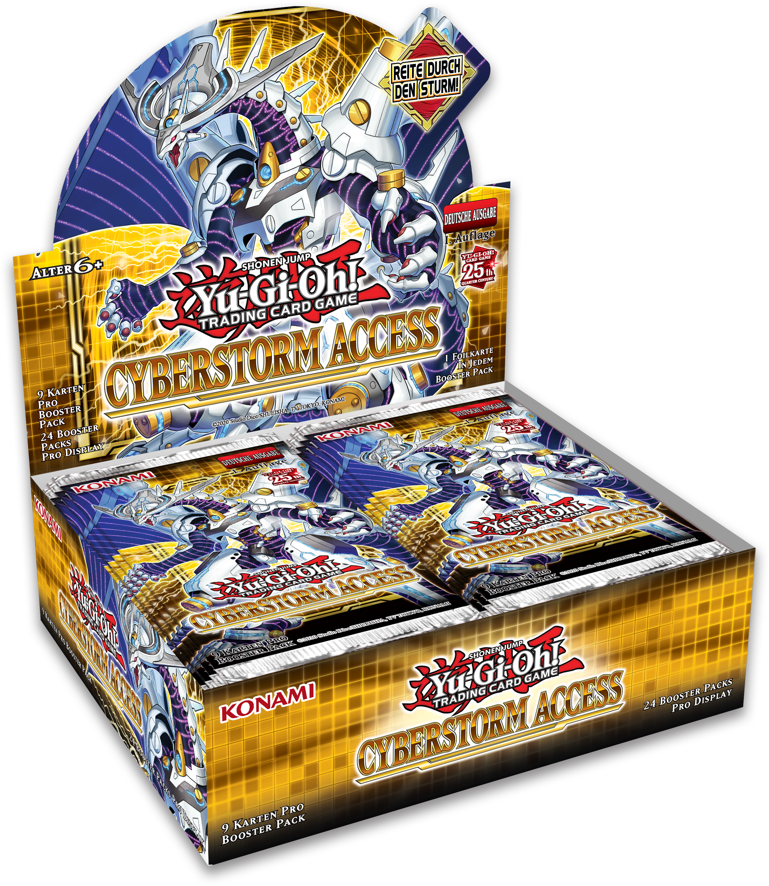 Yu-Gi-Oh! Cyberstorm Access - Booster Display (24) - deutsch