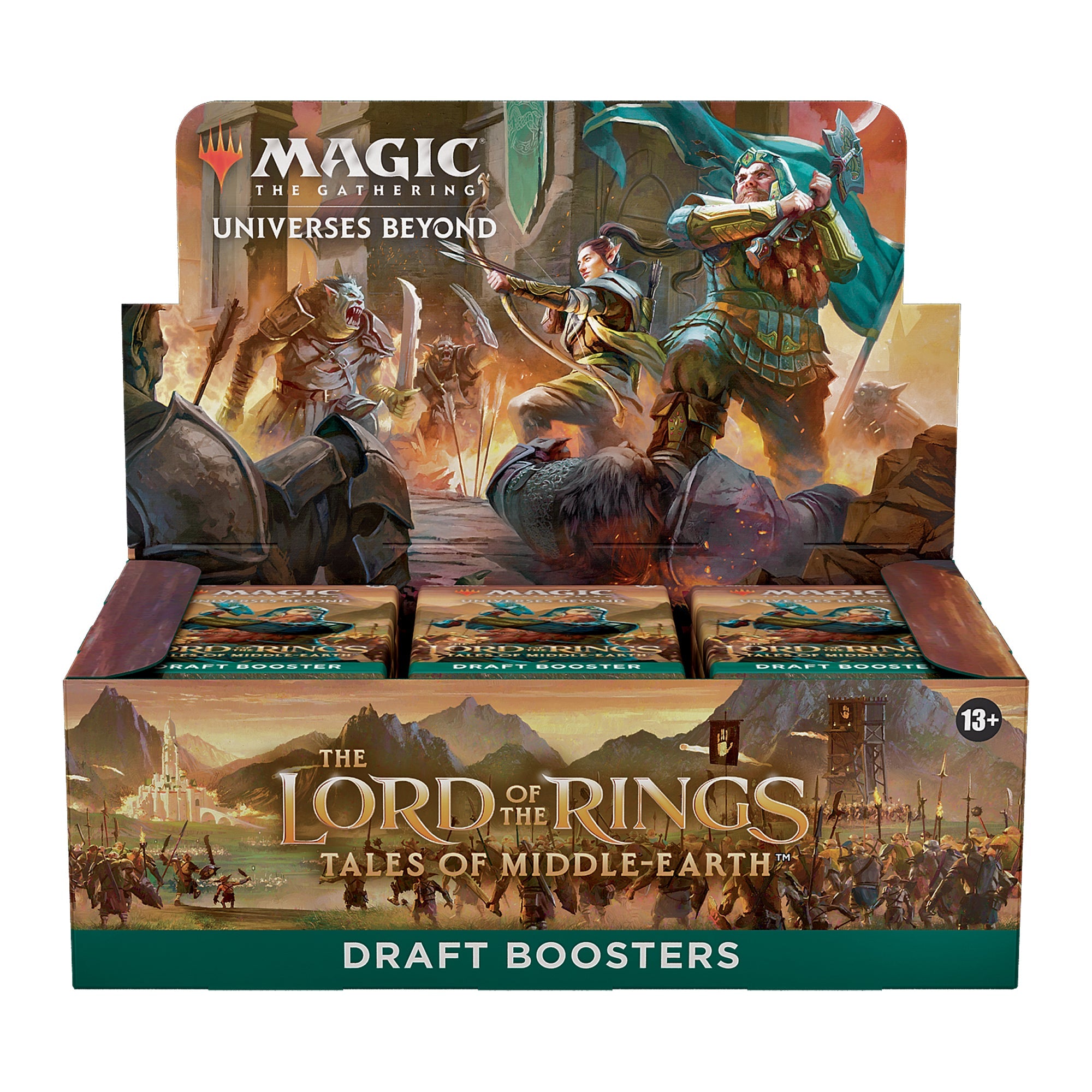 The Lord of the Rings: Tales of Middle-Earth Draft Booster Display (36 Booster) - englisch