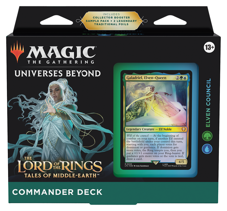 The Lord of the Rings: Tales of Middle-Earth Commander Deck Gandalf & Galadriel - englisch