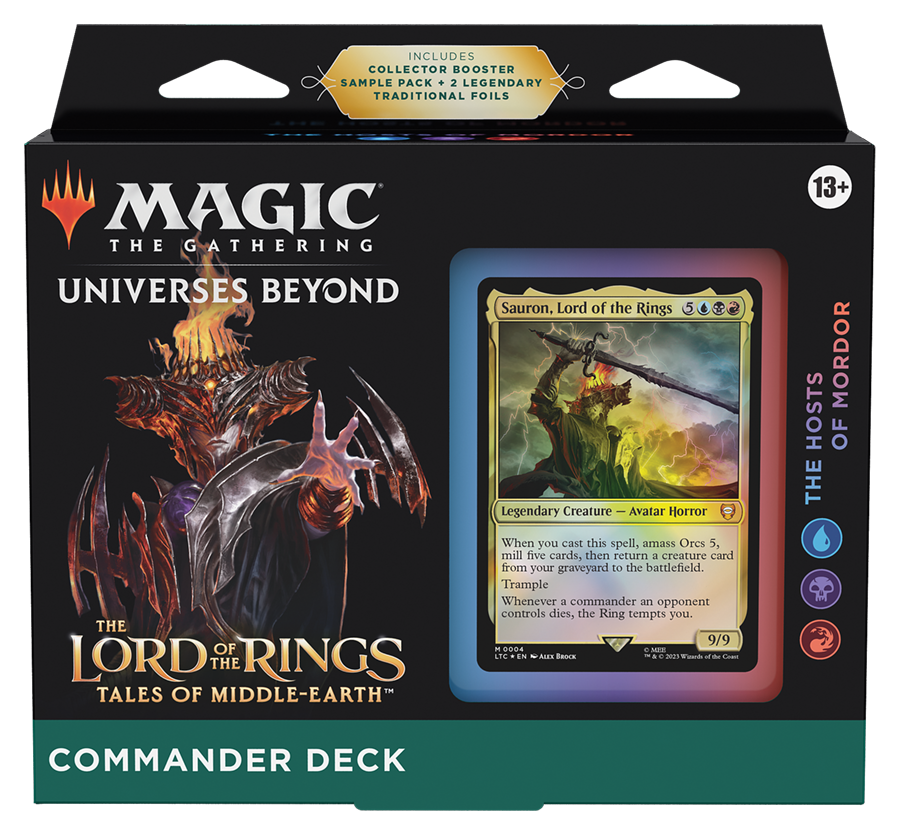 The Lord of the Rings: Tales of Middle-Earth Commander Deck Sauron & Saruman - englisch