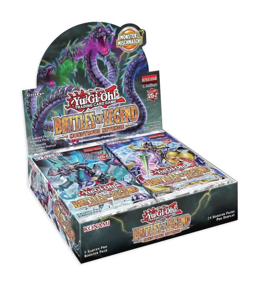 Yu-Gi-Oh! Battle of Legend Monstrous Revenge Booster Display (24) - deutsch