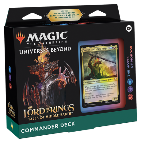 The Lord of the Rings: Tales of Middle-Earth Commander Deck Sauron & Saruman - englisch