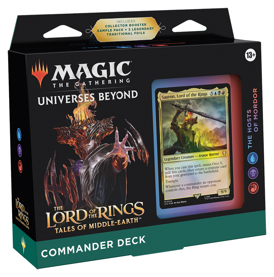 The Lord of the Rings: Tales of Middle-Earth Commander Deck Sauron & Saruman - englisch