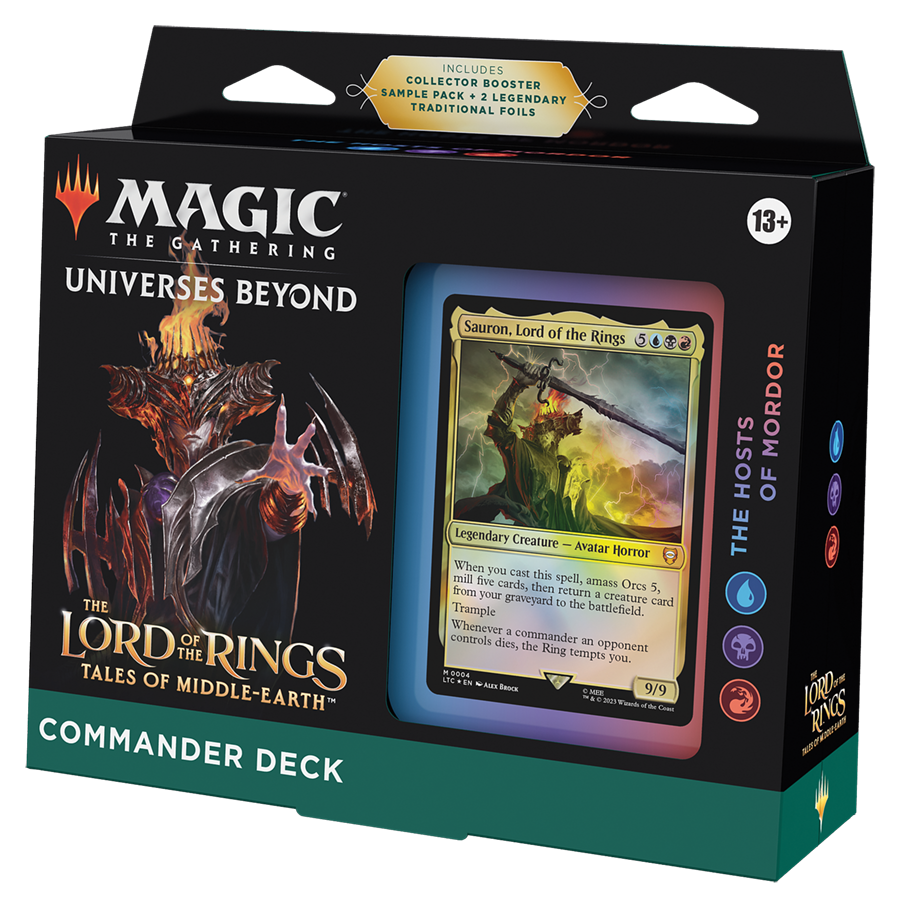 The Lord of the Rings: Tales of Middle-Earth Commander Deck Sauron & Saruman - englisch