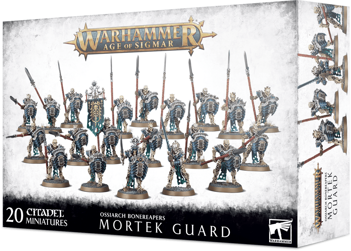 Warhammer Age of Sigmar Ossiarch Bonereapers Mortek Guard