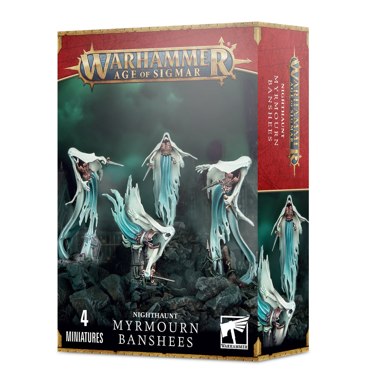 Warhammer Age of Sigmar Nighthaunt Myrmourn Banshees