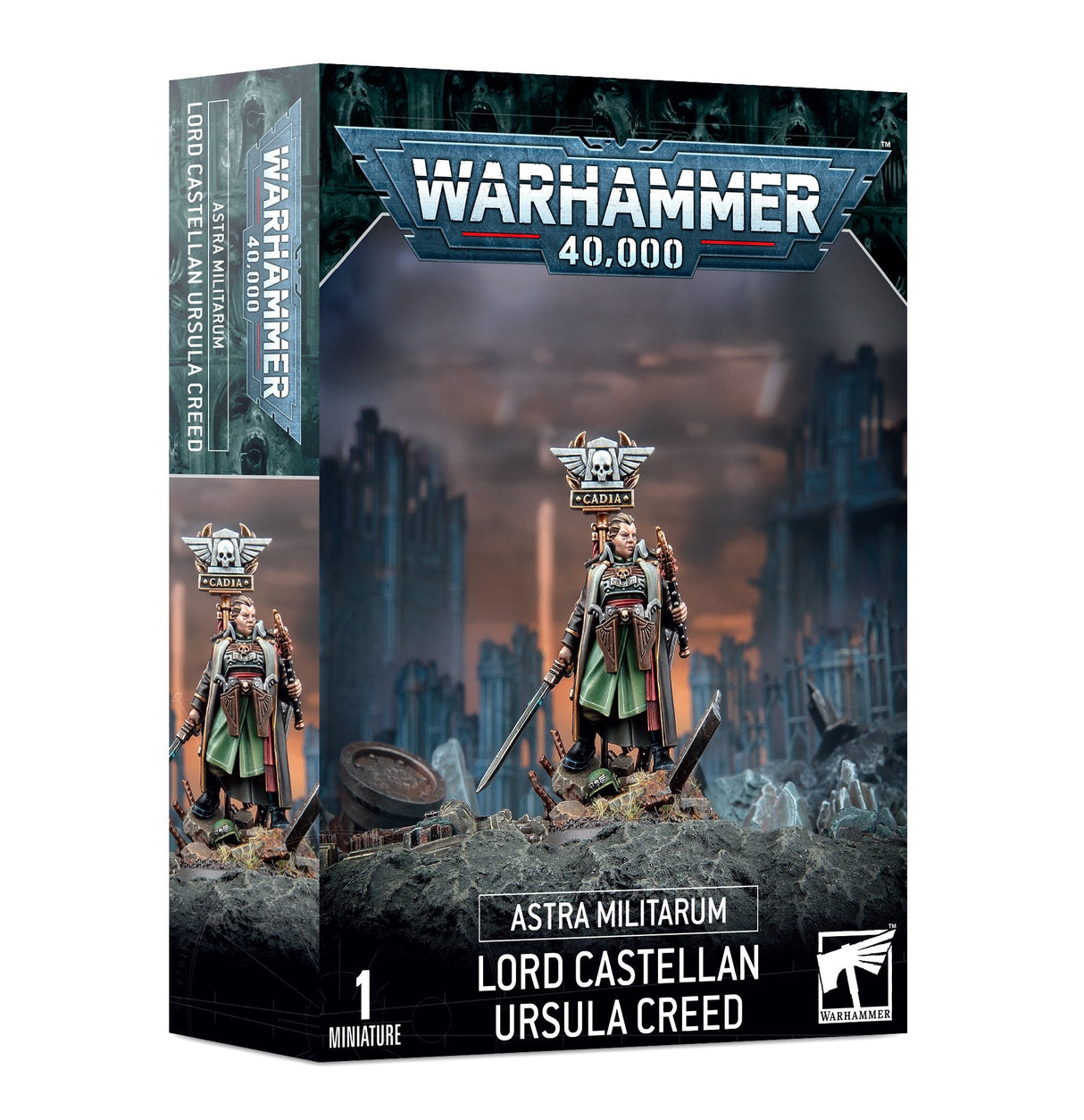 Warhammer 40.000 Astra Militarum Lord Castellan Ursula Creed