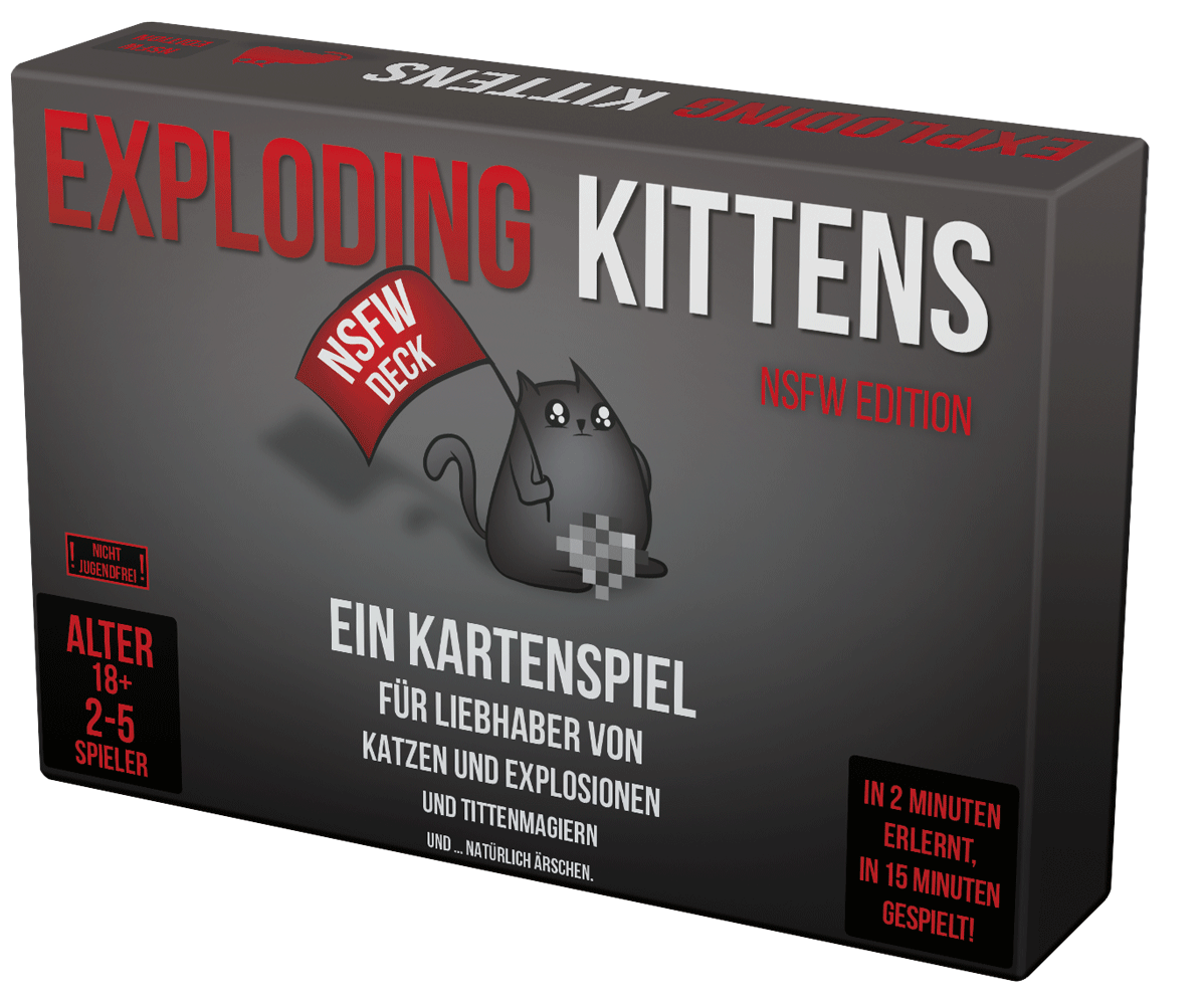 Exploding Kittens NSFW Edition - deutsch