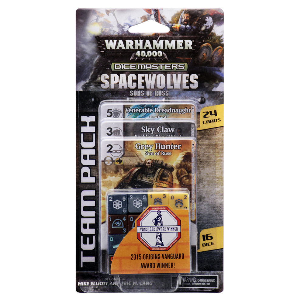 Warhammer 40.000 Dice Masters: Orks - Space Wolves - Sons of Russ Team Pack - english