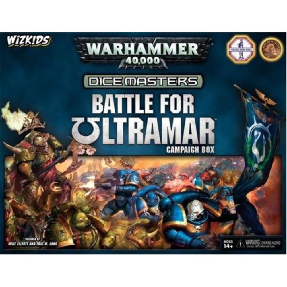 Warhammer 40.000 Dice Masters: Battle For Ultramar Campaign Box + Sons of Russ + WAAAGH! Team Pack - Bundle EN