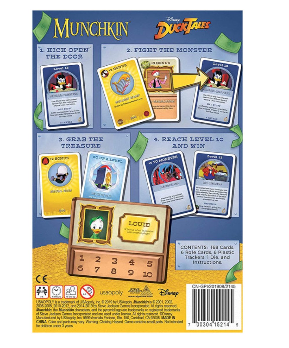 Munchkin Disney Ducktales - English