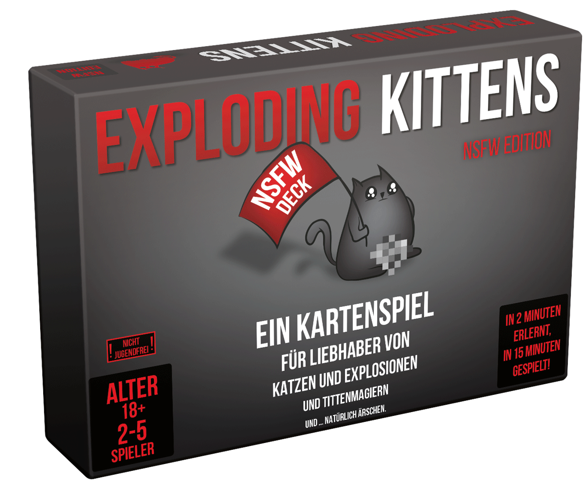 Exploding Kittens NSFW Edition - deutsch