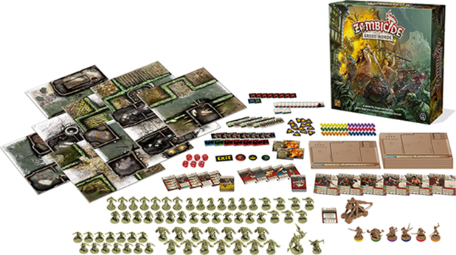 Zombicide: Green Horde - Grundspiel Deutsch