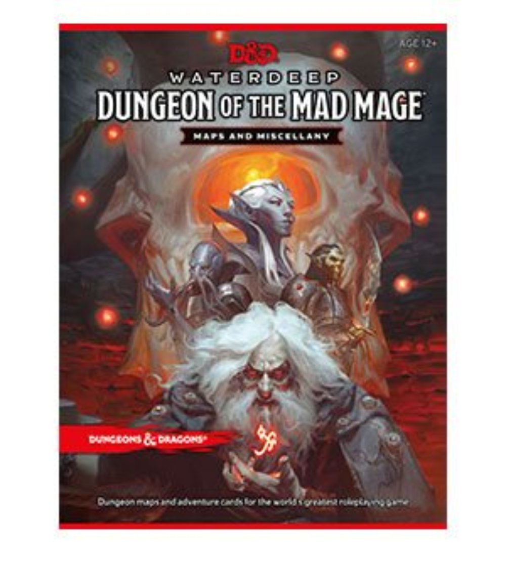 Dungeons & Dragons RPG Waterdeep: Dungeon of the Mad Mage - Maps & Miscellany - EN