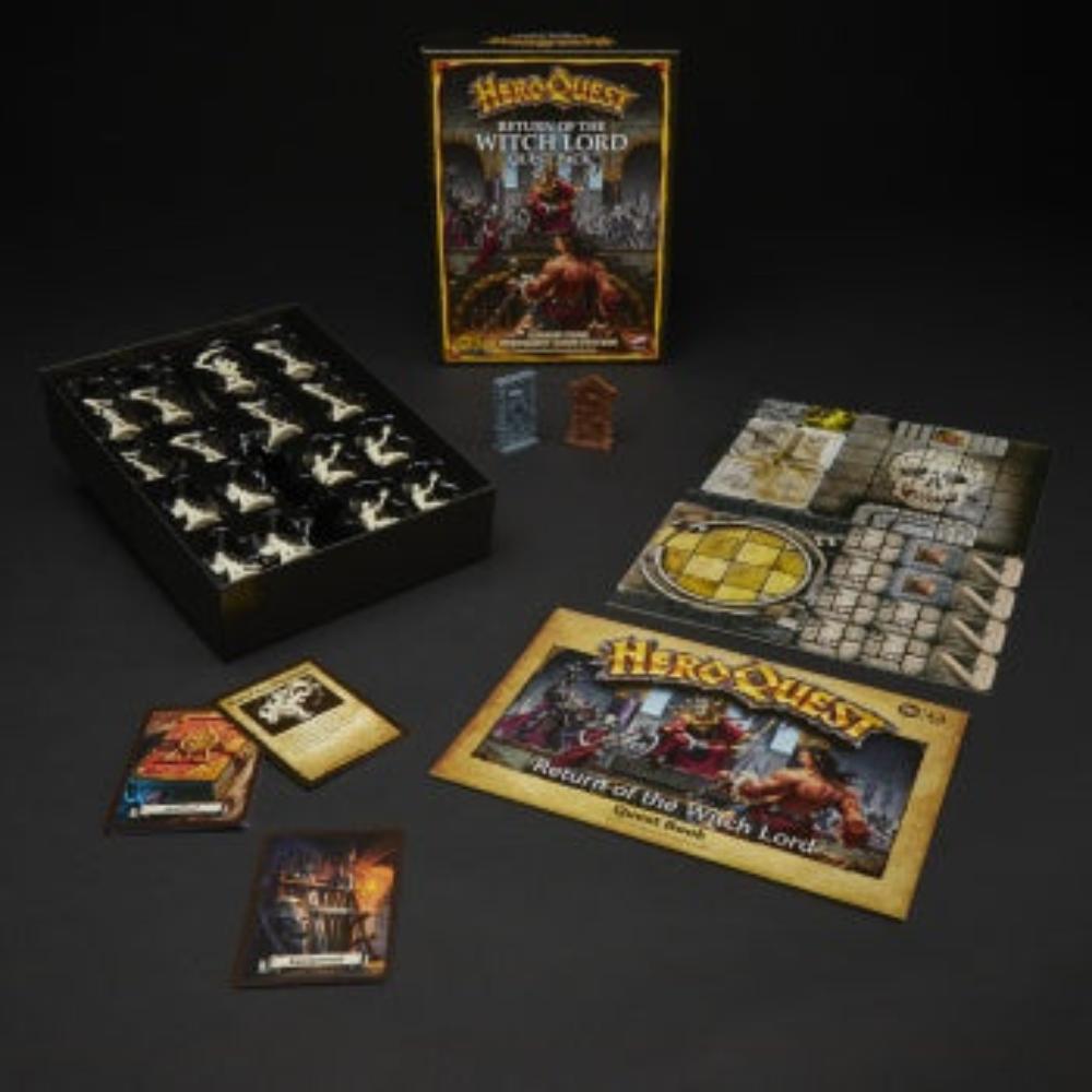 Avalon Hill HeroQuest Die Rückkehr des Hexen-Lords Abenteuerpack - DE