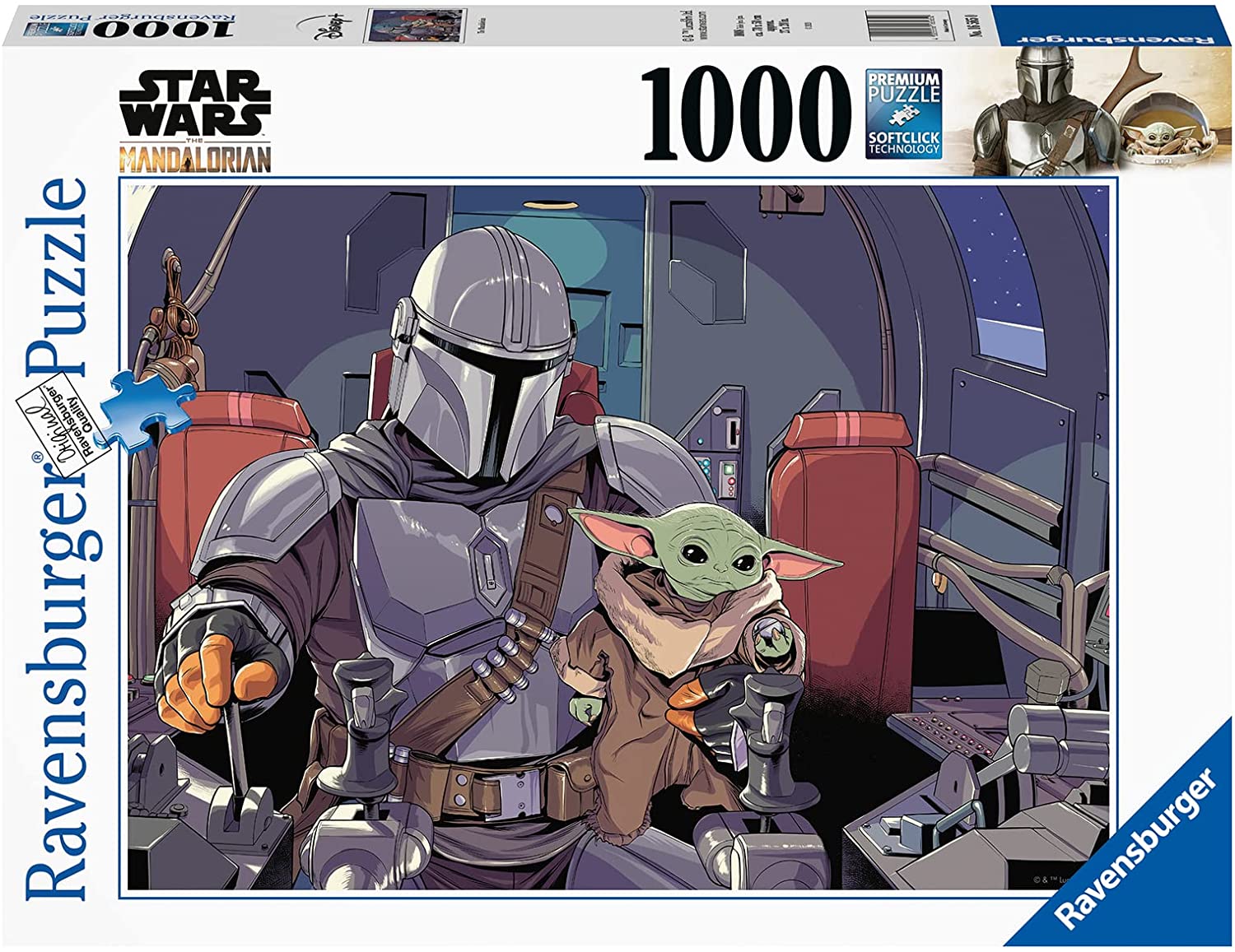 Star Wars - The Mandalorian + Grogu Puzzle