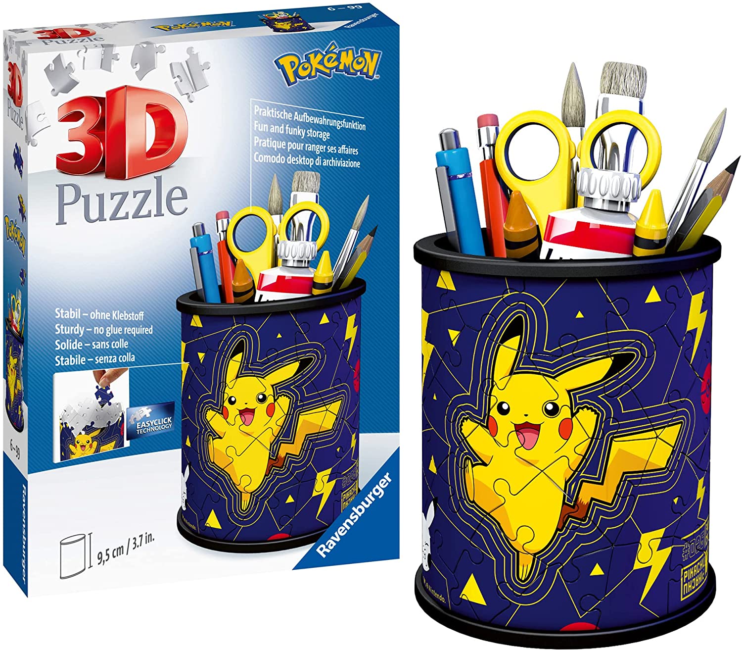 Pokémon - Pikachu 3D-Puzzle Stiftehalter